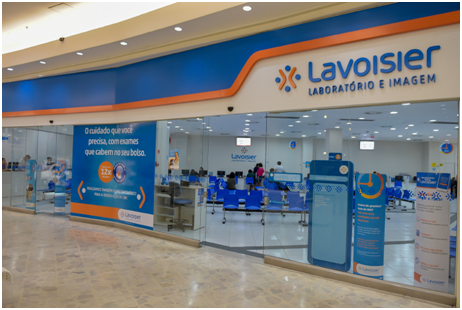 O laboratório Lavoisier ainda - Shopping Metrô Santa Cruz