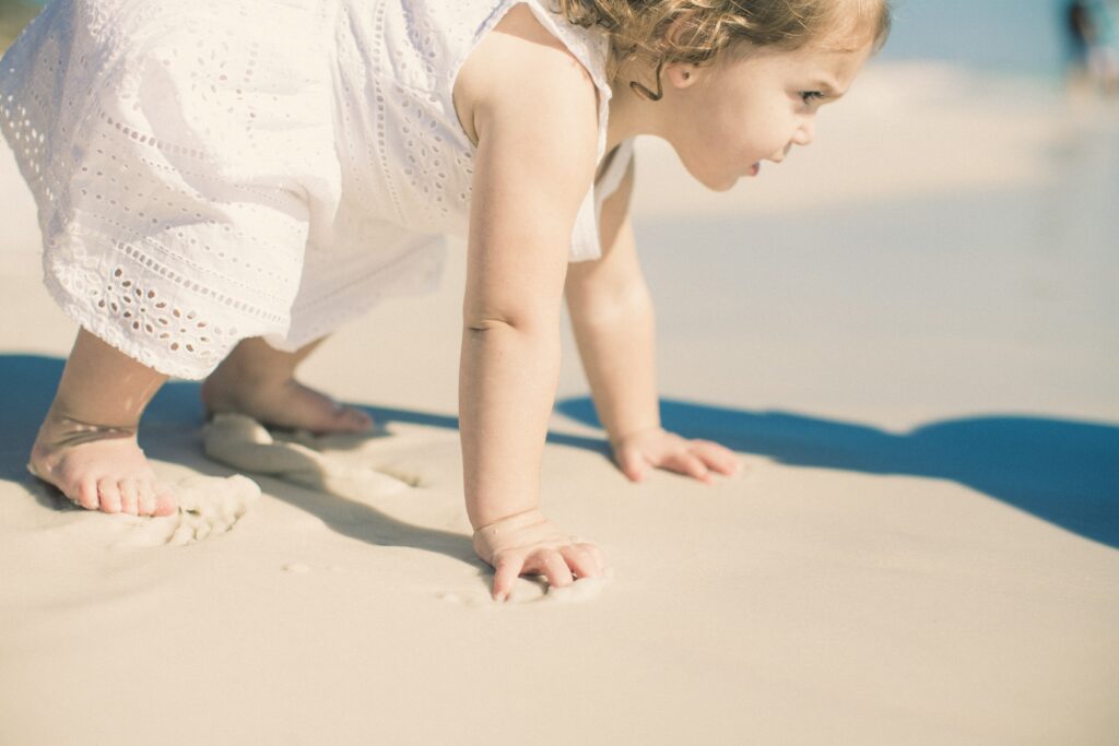 cuidados com bebê na praia